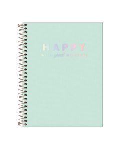 Caderno Happy Azul