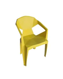 Cadeira New Alegra 3D Amarelo