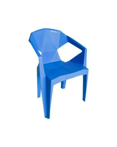 Cadeira New Alegra 3D Azul