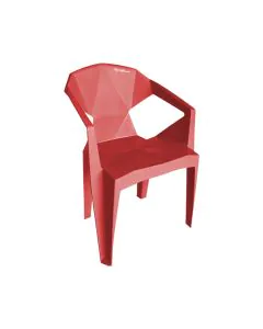 Cadeira New Alegra 3D Vermelho