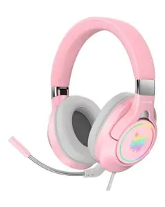 Headphone Gamer Pink